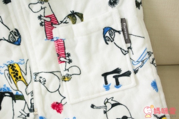 嚕嚕米小朋友浴袍