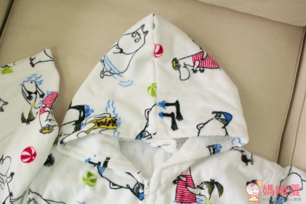 嚕嚕米小朋友浴袍