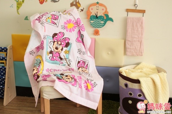 日本 undoudou 迪士尼純棉紗布毛巾被