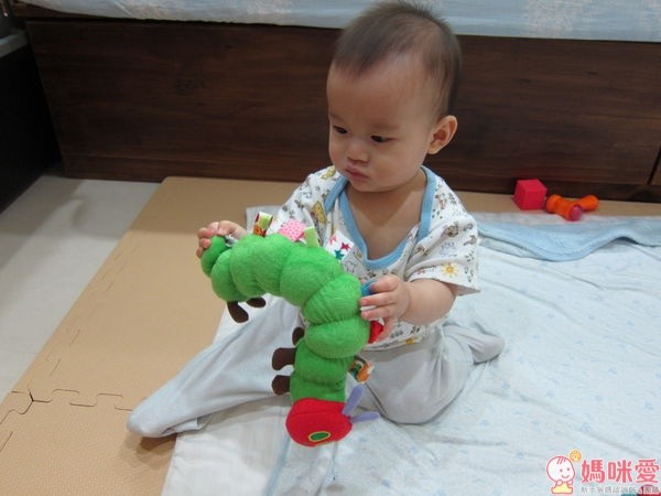 好餓的毛毛蟲 安撫玩具