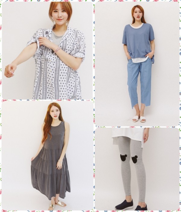 韓國設計製造 Momnmoms 夏天孕婦裝