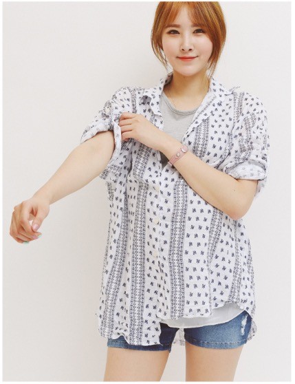 韓國設計製造 Momnmoms 夏天孕婦裝