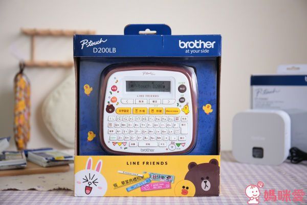 【Brother 超可愛標籤機】Line Friends/拉拉熊/Snoppy /手機專用藍牙款