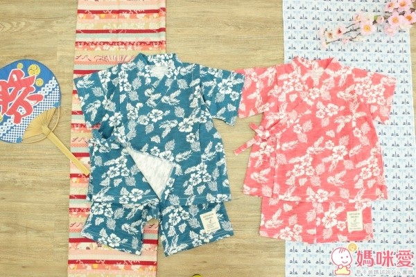 日本 Chuckle Baby 純棉夏日風情連身甚平