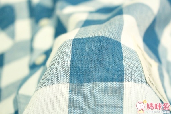 日本 Chuckle Baby 格紋透氣襯衫