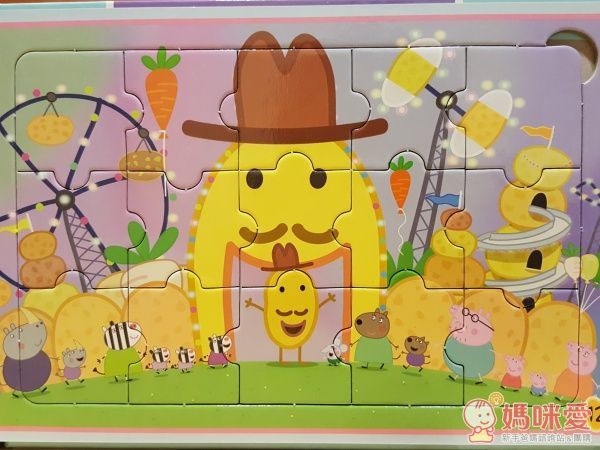 New!☆Peppa Pig 粉紅豬小妹拼圖書