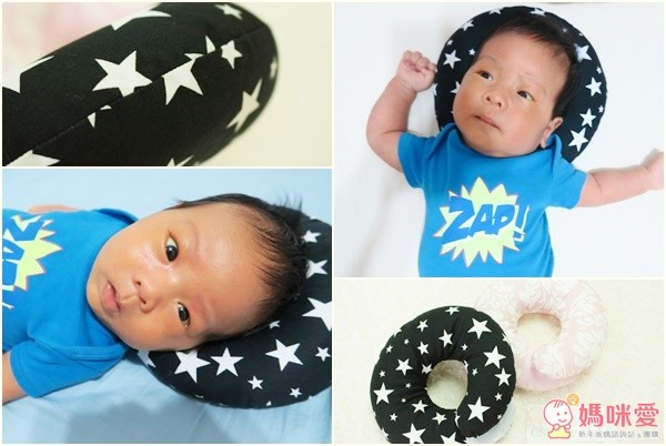 ESMERALDA 日本製✭甜甜圈寶寶頭形枕