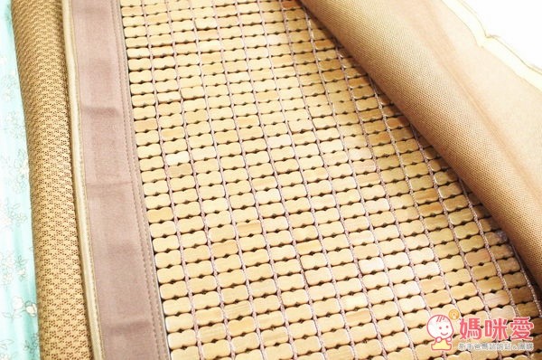 【別竹坊】專利可拆洗棉織帶碳化麻將竹涼蓆