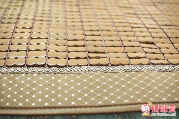 【別竹坊】專利可拆洗棉織帶碳化麻將竹涼蓆