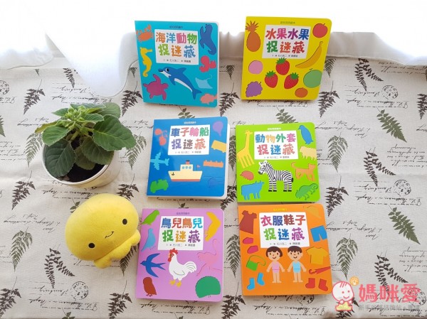 認知洞洞繪本 - 來玩捉迷藏