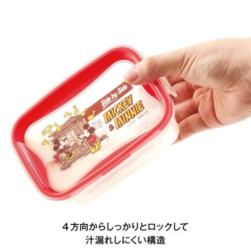 日本千趣會 日本製迪士尼可微波樂扣食物保鮮盒兩入組
