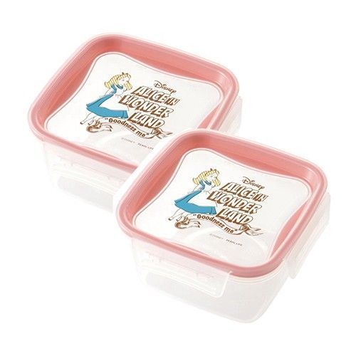 日本千趣會 日本製迪士尼可微波樂扣食物保鮮盒兩入組