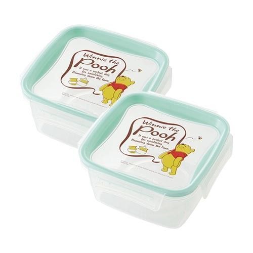 日本千趣會 日本製迪士尼可微波樂扣食物保鮮盒兩入組