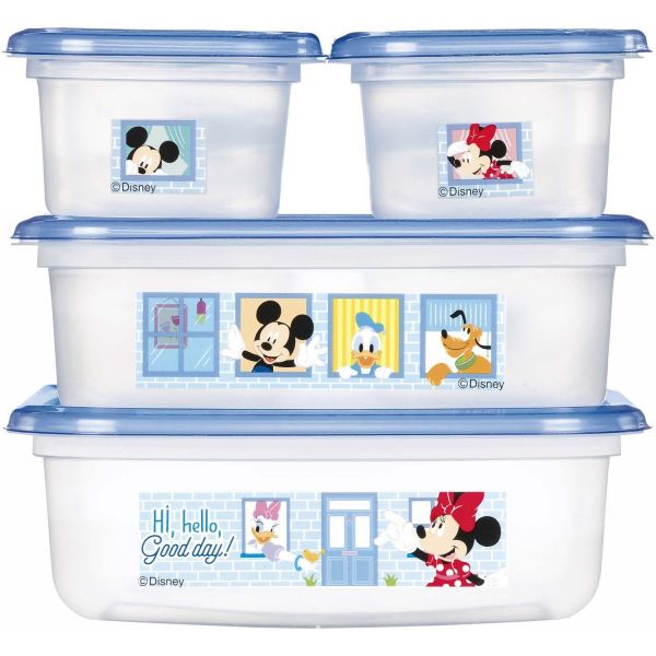 日本旭化成 ZIPLOC迪士尼高密閉性食物保存容器