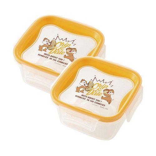 日本千趣會 日本製迪士尼可微波樂扣食物保鮮盒兩入組