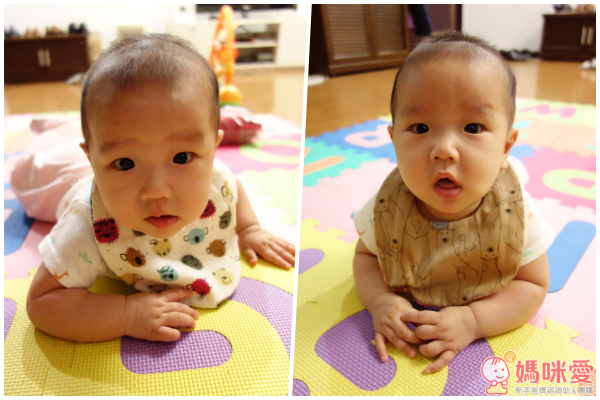 日本媽咪純手製造的雙面圍兜