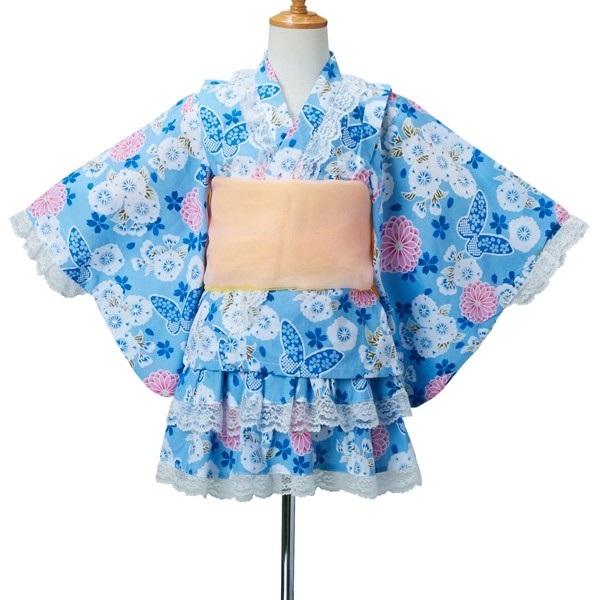 日本 Nissen 女寶兩件式浴衣