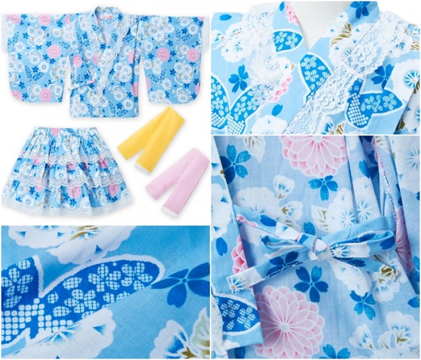 日本 Nissen 女寶兩件式浴衣