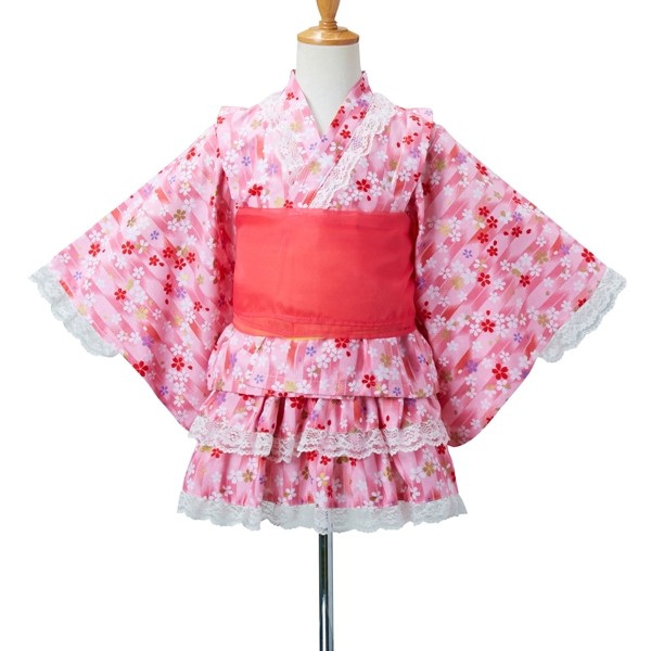 日本 Nissen 女寶兩件式浴衣