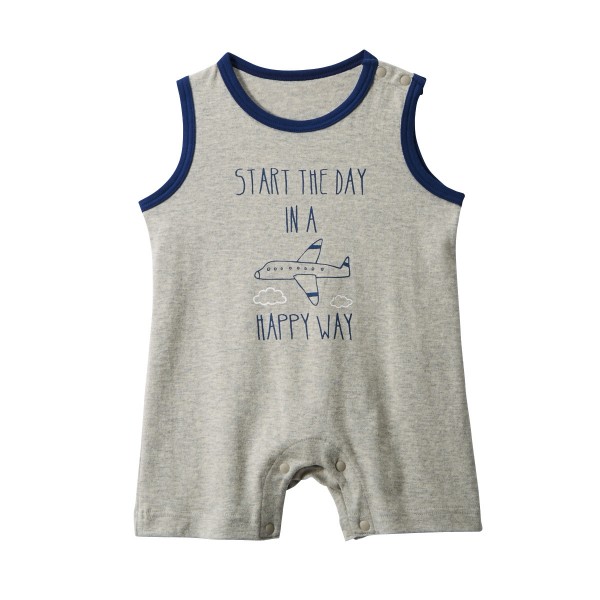 日本 Nissen 無袖純棉連身衣