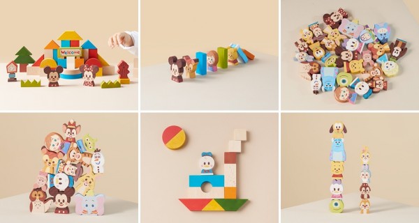 Disney l KIDEA 迪士尼益智積木玩具