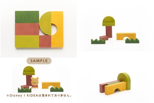 日本 Disney x KIDEA 場景積木組