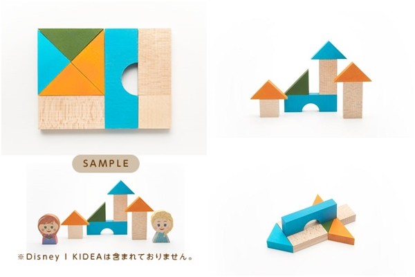 日本 Disney x KIDEA 場景積木組