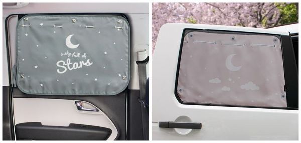 韓國 The Zari 汽車遮陽窗簾 / 安全帶娃娃