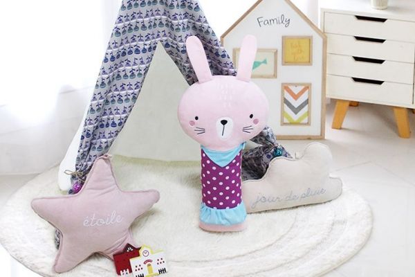 韓國 The Zari 汽車遮陽窗簾 / 安全帶娃娃