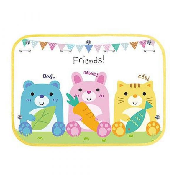 韓國 The Zari 汽車遮陽窗簾 / 安全帶娃娃