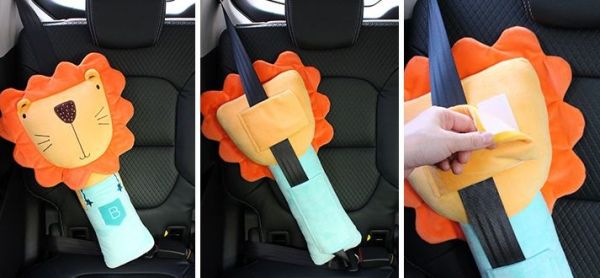 韓國 The Zari 汽車遮陽窗簾 / 安全帶娃娃