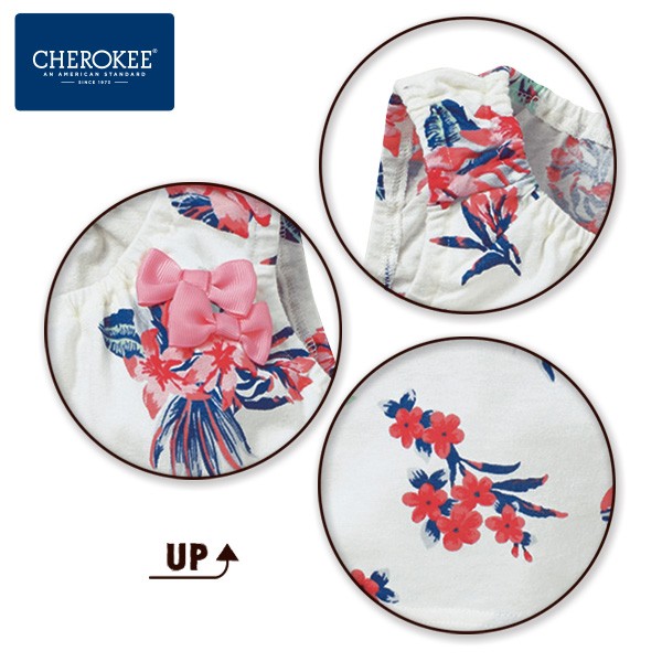 CHEROKEE 夏日花草純棉背心