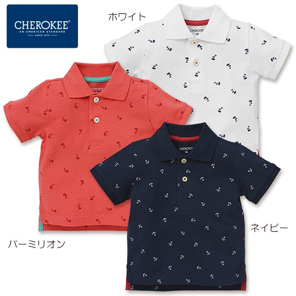 CHEROKEE 有領純棉短袖上衣