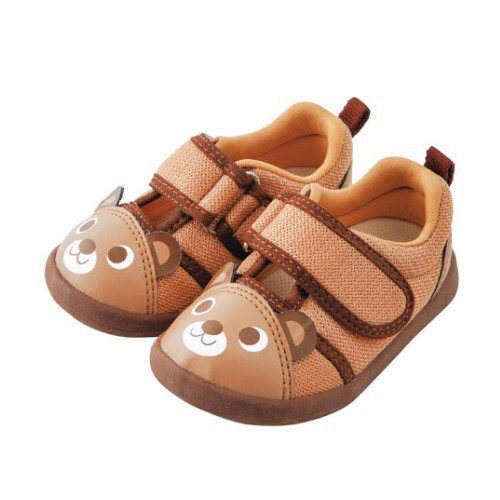 日本巧連智：卡哇伊動物款幼兒網眼透氣涼鞋