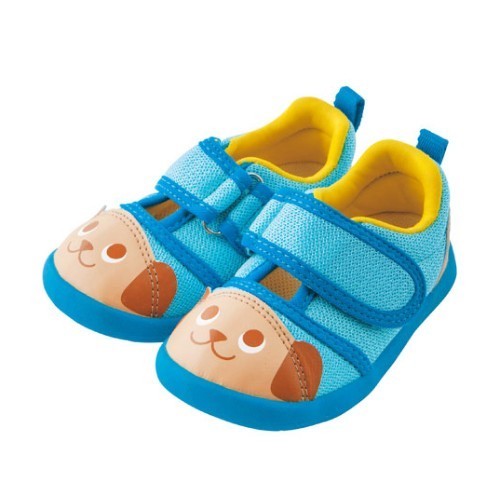 日本巧連智：卡哇伊動物款幼兒網眼透氣涼鞋