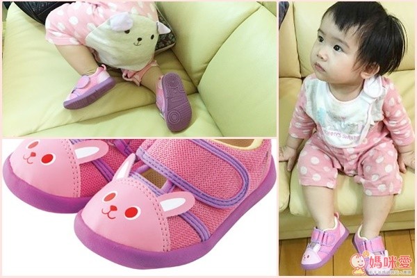 日本巧連智：卡哇伊動物款幼兒網眼透氣涼鞋