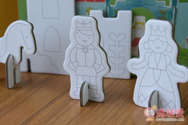 美國 Petit Collage - 立體組裝拼圖 (著色版)-海盜船