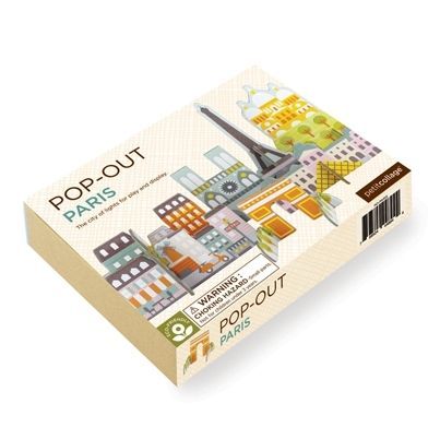 Petit Collage 立體組裝拼圖-巴黎城市