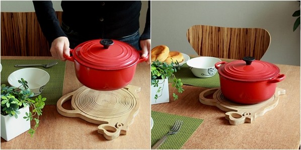 日本 TOSSDICE 竹製造型折疊式 2way 置物籃