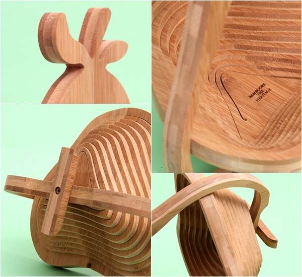 日本 TOSSDICE 竹製造型折疊式 2way 置物籃