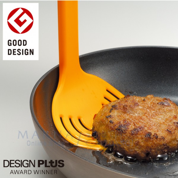 日本 MARNA日本製螺旋彈性鍋鏟