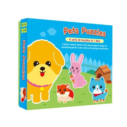 人類智庫：可愛大拼圖 (適用年齡 2 歲以上)