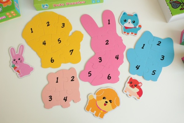 人類智庫:可愛大拼圖 (適用年齡 2 歲以上)