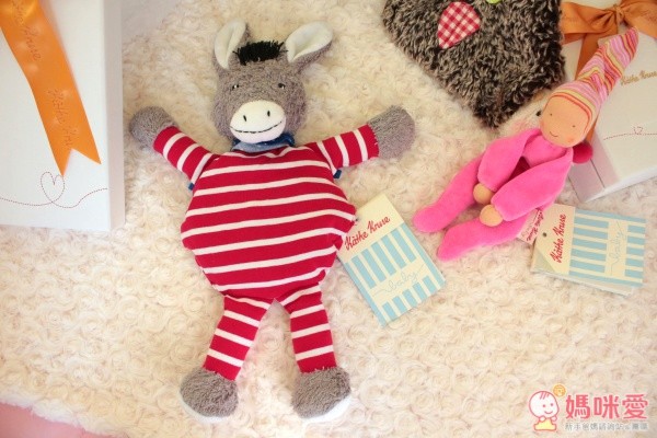 Käthe Kruse 寶寶枕玩具 - 驢子 / 刺蝟 / 小兔 / 小羊