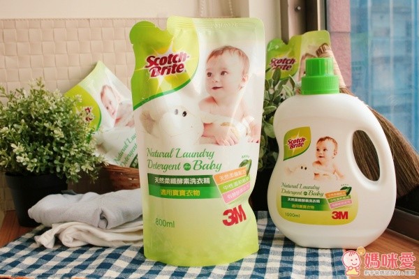 3M 天然柔纖酵素洗衣精