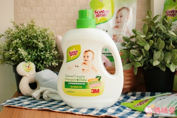 3M 天然柔纖酵素洗衣精