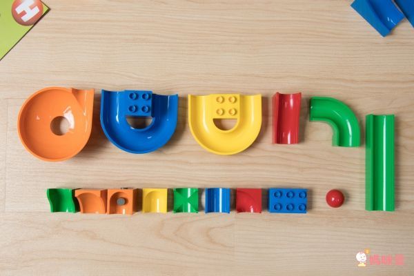 德國 HUBELiNO - 【獨家】軌道式積木零件組 - 50PCS-福利品