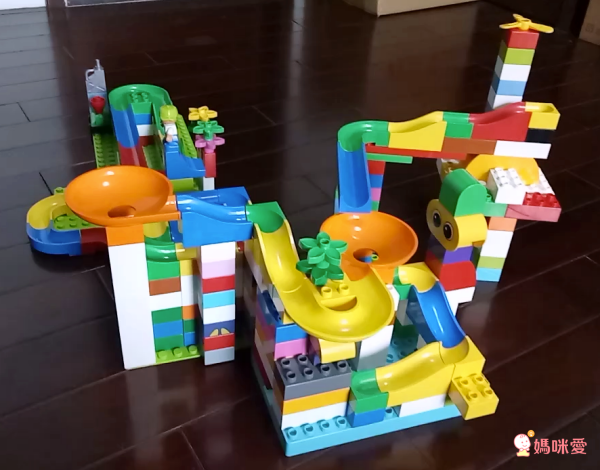 德國 HUBELiNO - 【獨家】軌道式積木零件組 - 50PCS-福利品