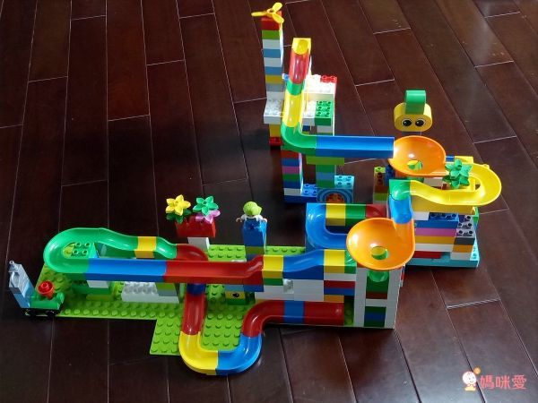 德國 HUBELiNO - 【獨家】軌道式積木零件組 - 50PCS-福利品