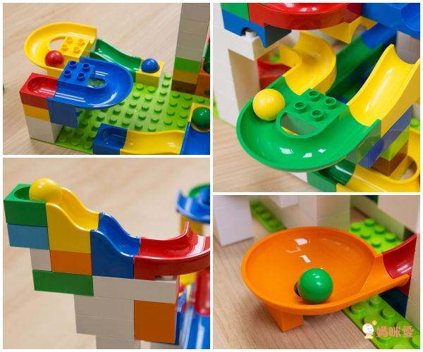 德國 HUBELiNO - 【獨家】軌道式積木零件組 - 50PCS-福利品